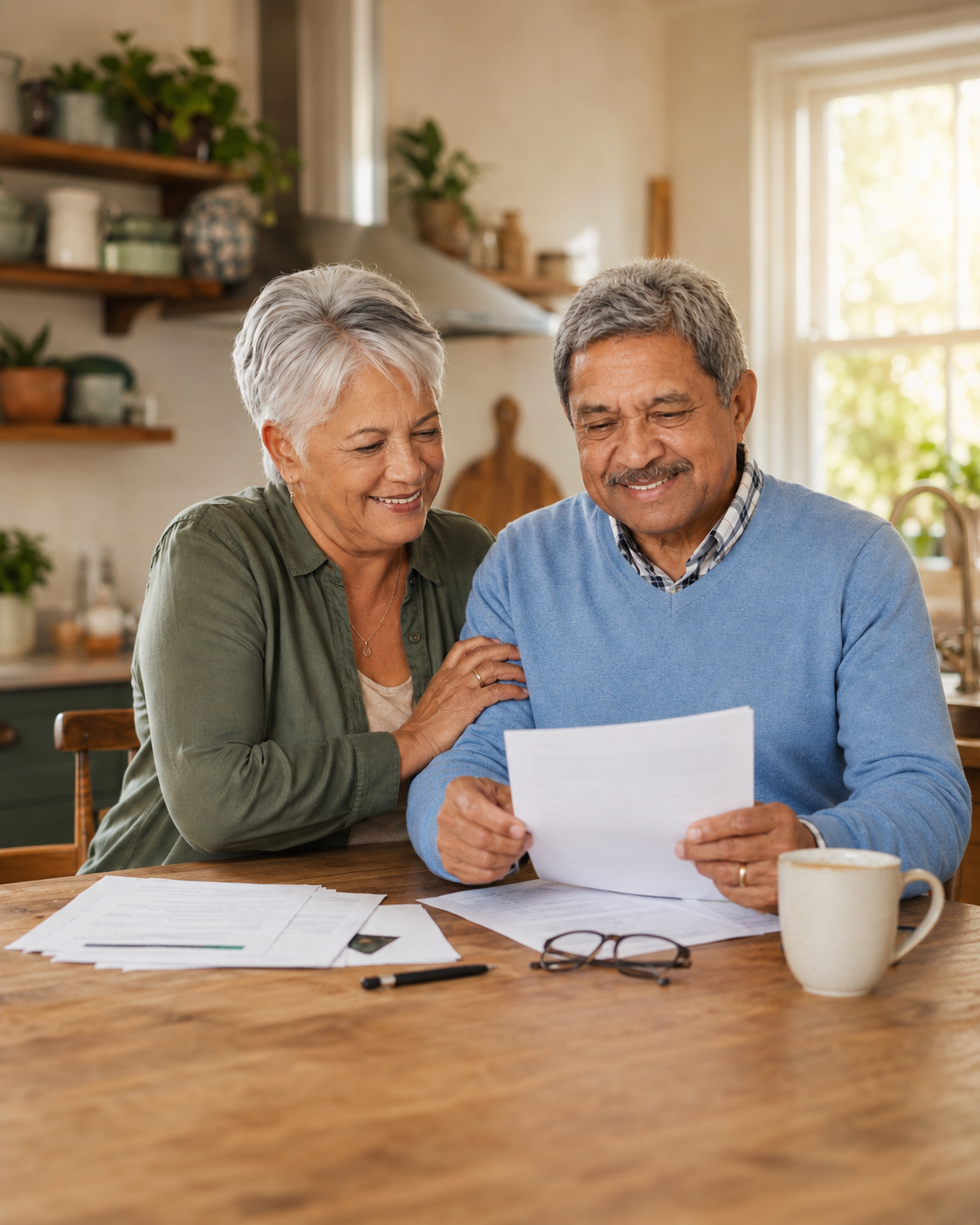 Older couple reviews mortgage note paperwork at home alpine west notes Older couple reviews mortgage note paperwork at home alpine west notes